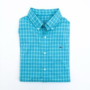 Vineyard Vines Classic Fit Performance Whale Shirt Large
